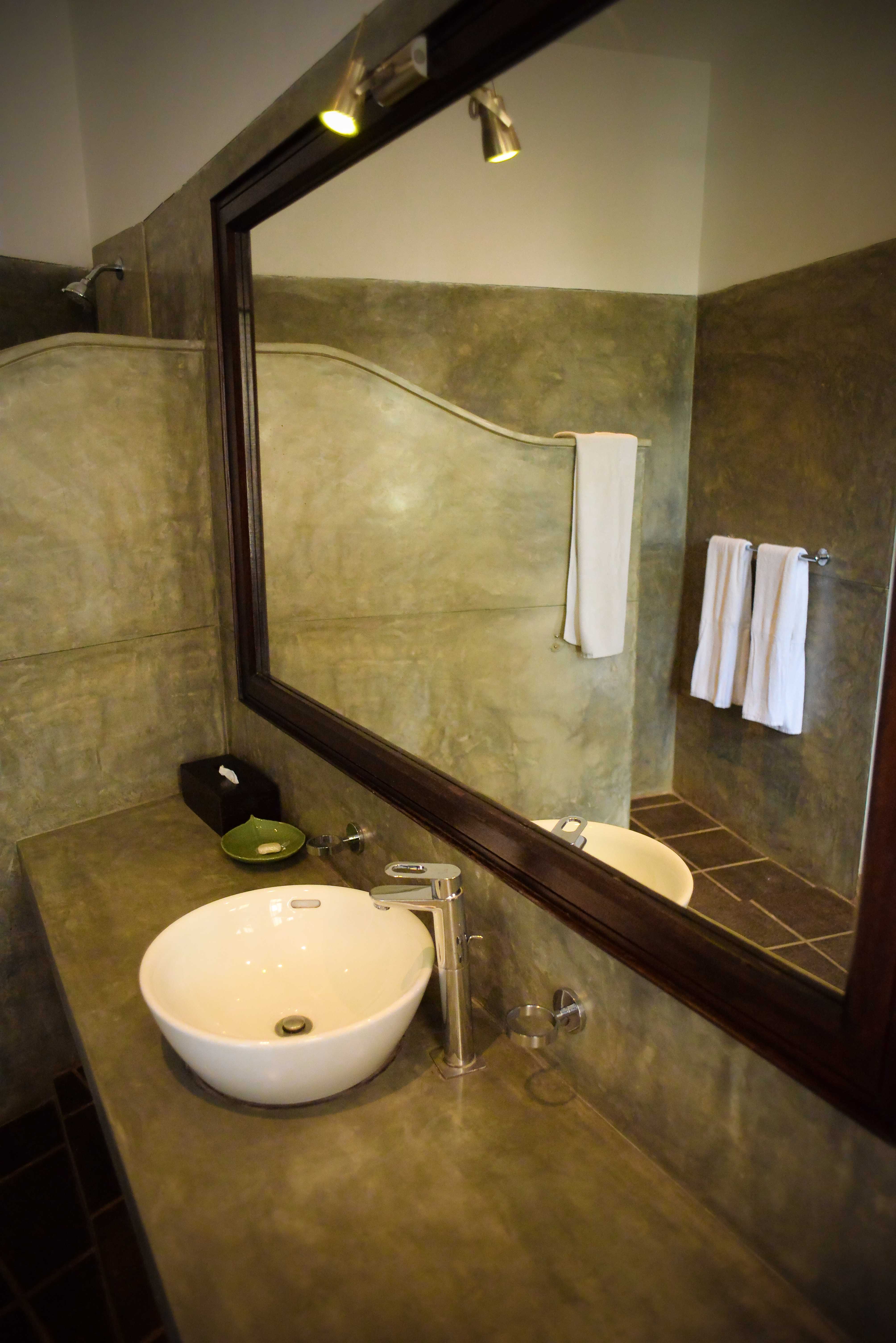 Private bathroom with bathtub
