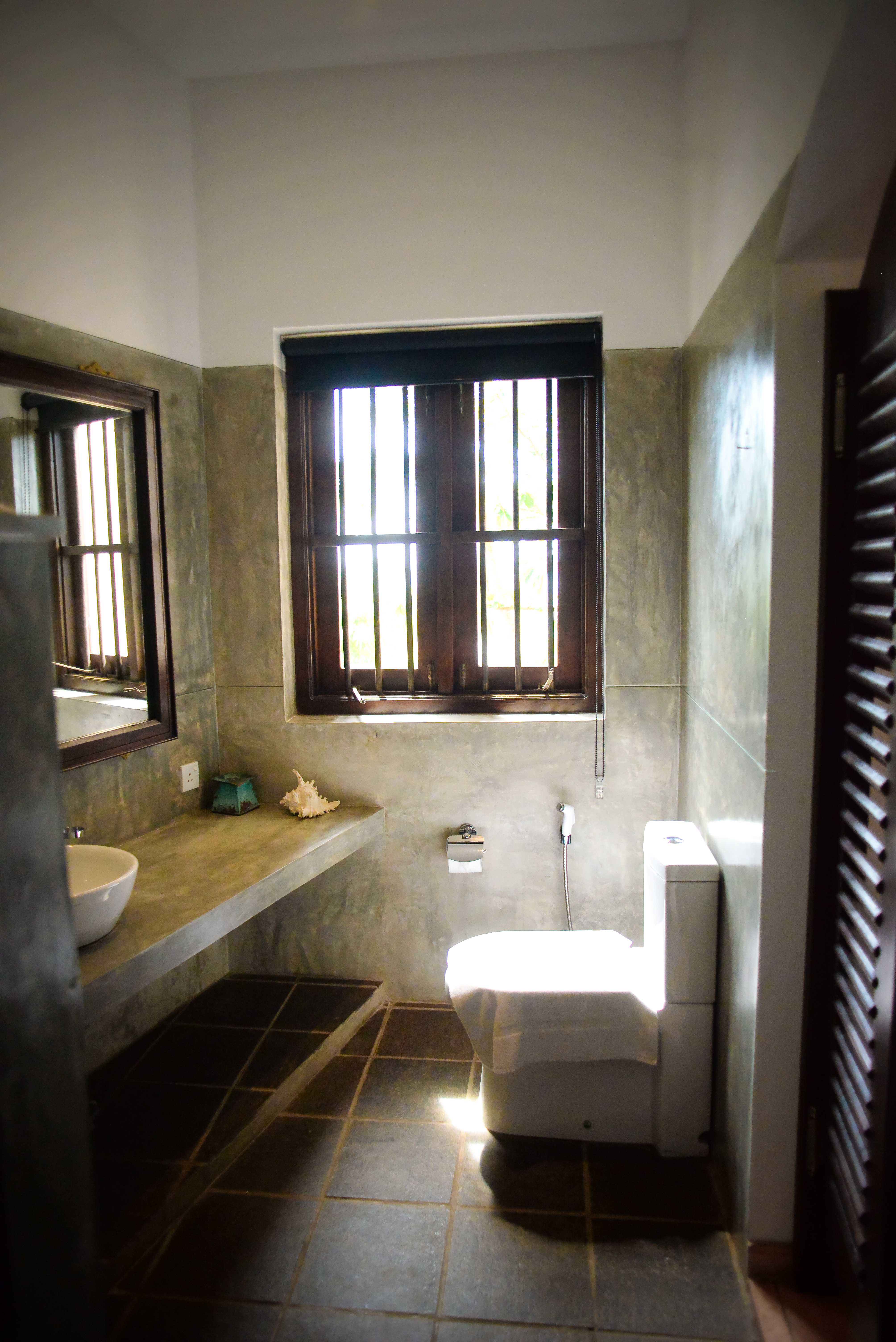 Bathroom vanity and fixtures