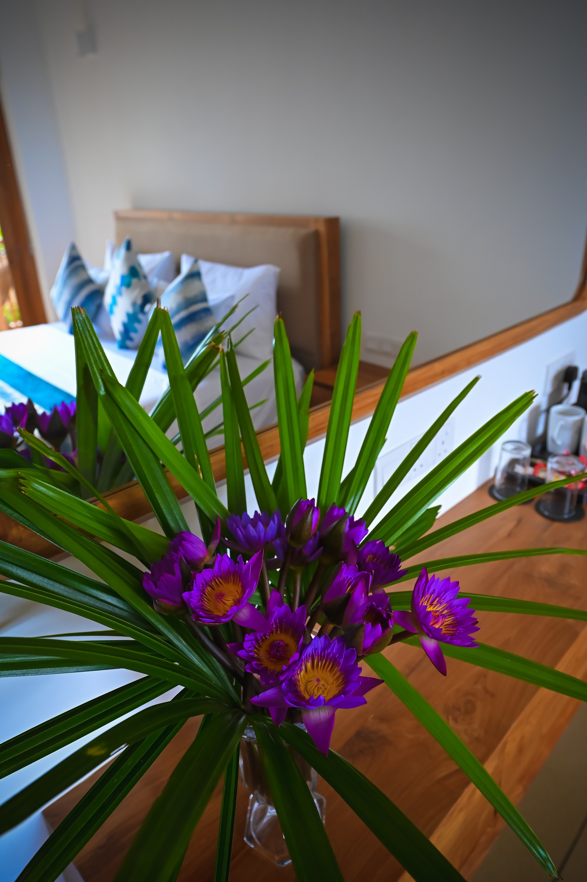 Fresh flowers, daily turndown